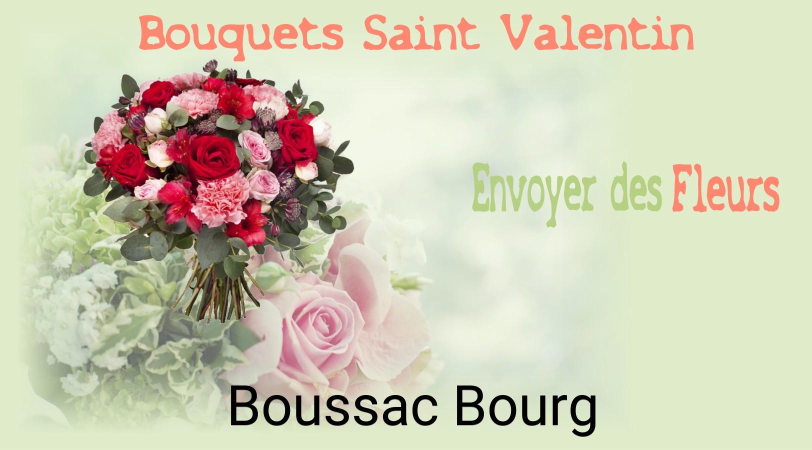 Roses de Saint-Valentin livrées à Boussac-Bourg
