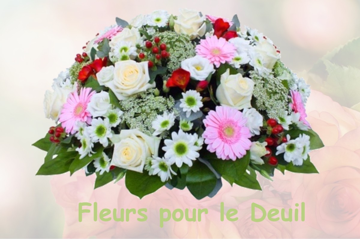 fleurs deuil BOUSSAC-BOURG